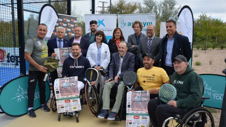 El Open Nacional de Pádel en silla “ASPAYM Toledo”, una oportunidad para visibilizar a los lesionados medulares y discapacitados físicos