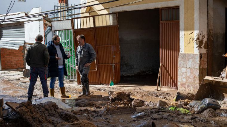 Núñez muestra su apoyo a la Junta en la petición de declaración de zona catastrófica y propone pedir el fondo de solidaridad europeo para las víctimas de la DANA