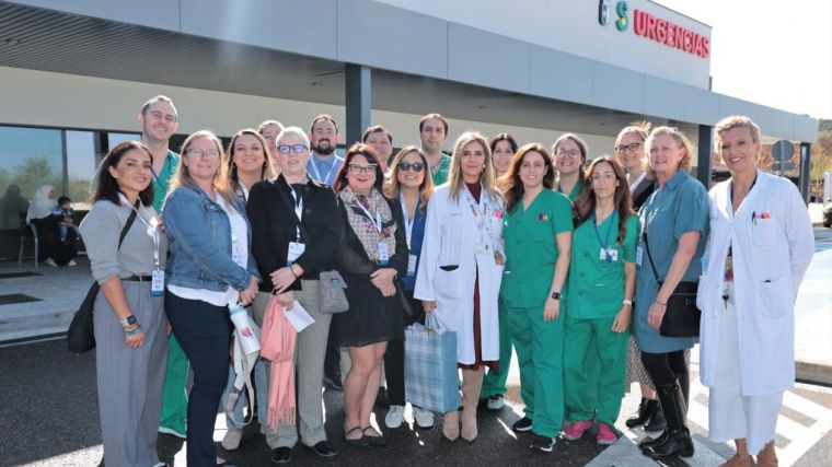 La Asociación Norteamericana de Enfermeras de Emergencias visita el servicio de Urgencias del Hospital Universitario de Toledo