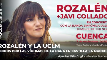 A la venta las entradas de la fila cero en el concierto de Rozalén en Cuenca para los municipios afectados por la DANA en Castilla-La Mancha