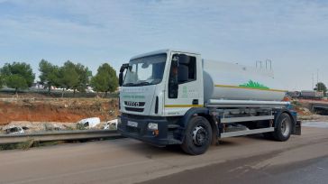 El Ayuntamiento de Ciudad Real envía a Valencia un camión cuba para labores limpieza y saneamiento