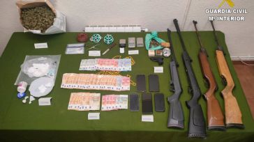 Detenidos 4 miembros de un clan familiar en la provincia de Cuenca por regentar dos puntos de venta de drogas