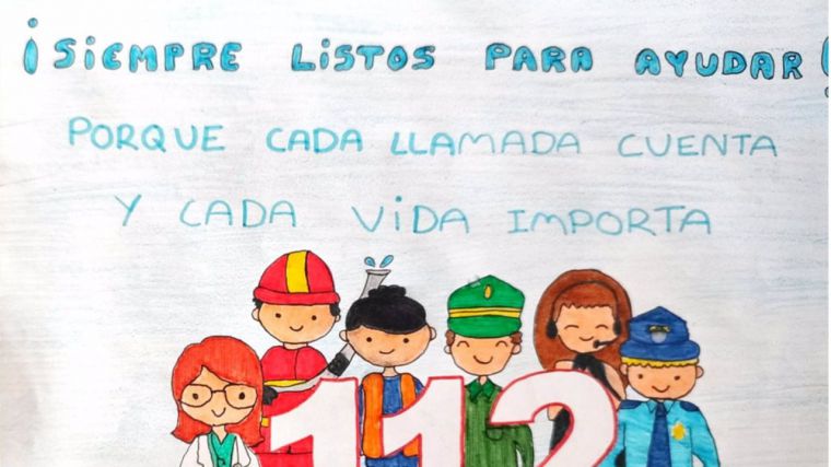 Convocada la XIII edición del concurso de dibujo escolar del 112 para los colegios de Educación Primaria de CLM