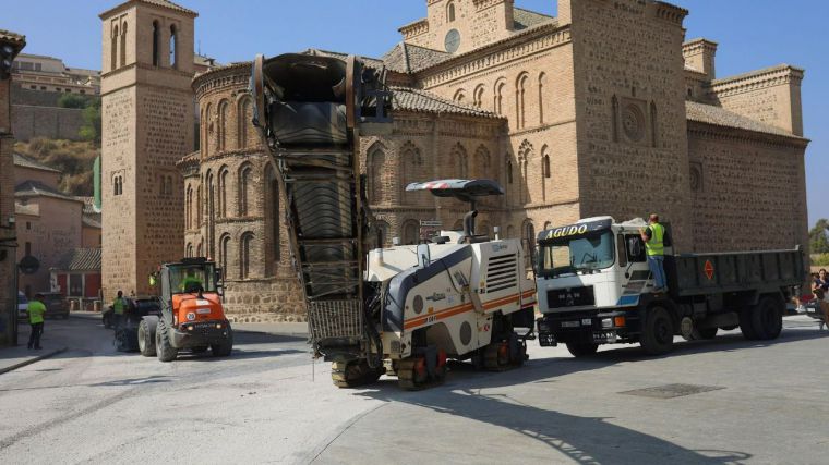 Este martes se reabre el tráfico desde la Puerta de Bisagra hasta Gerardo Lobo