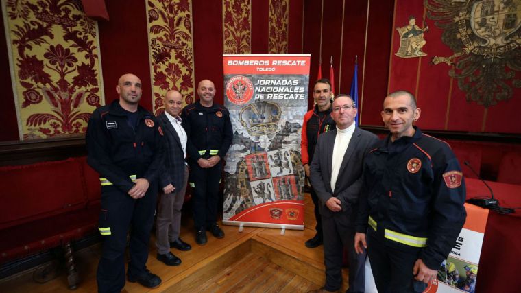 Toledo acoge las XVIII Jornadas Nacionales de Rescate promovidas por el Ayuntamiento, los Bomberos del consistorio y del Consorcio