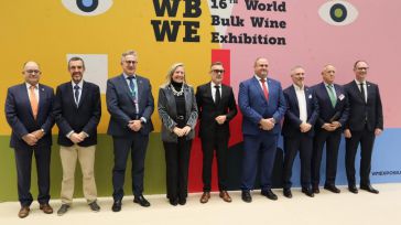 Un total de 17 empresas y cooperativas castellano-manchegas participan en la feria internacional del vino Bulk Wine Exhibition