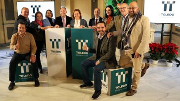 Cedillo presenta la nueva identidad corporativa de la Diputación de Toledo, representada con una doble “T” cargada de simbolismo