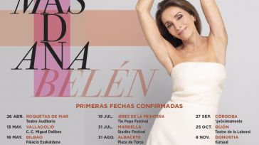 Ana Belén recalará en Albacete con su gira 'Más D Ana' en 2025