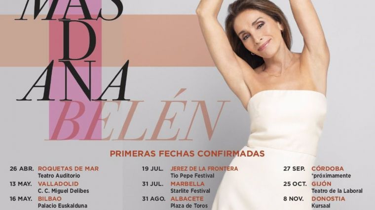 Ana Belén recalará en Albacete con su gira 'Más D Ana' en 2025