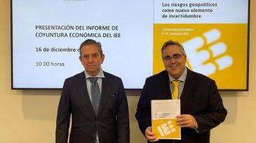 IEE estima un alza del PIB del 3% en 2024 y del 2,1% en 2025, pero avisa del avance "limitado" en inversión