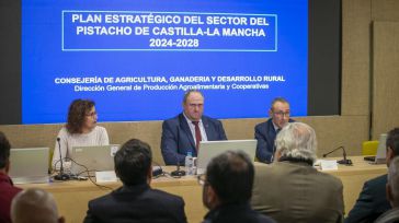 El Gobierno regional presenta el Plan Estratégico del Pistacho 2024-2028 para tener "un sector fuerte, estructurado y con futuro a largo plazo"