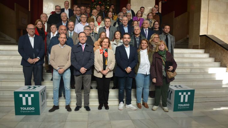 La Diputación de Toledo homenajea a 41 empleados públicos jubilados entre 2023 y 2024