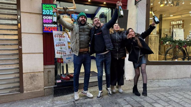 El azar vuelve a 'La Caprichosa' de Toledo por sexto año: 'Aunque es suerte, hay que darle duro'