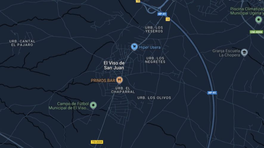 Trágico accidente en un pueblo de Toledo: Un motorista fallece tras salirse de la vía