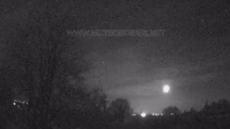 El Complejo Astronómico de La Hita (Toledo) capta la primera bola de fuego de 2025, que llegó a iluminarse más que la Luna 