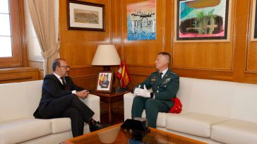 Bellido recibe al nuevo jefe de la Guardia Civil en Castilla-La Mancha