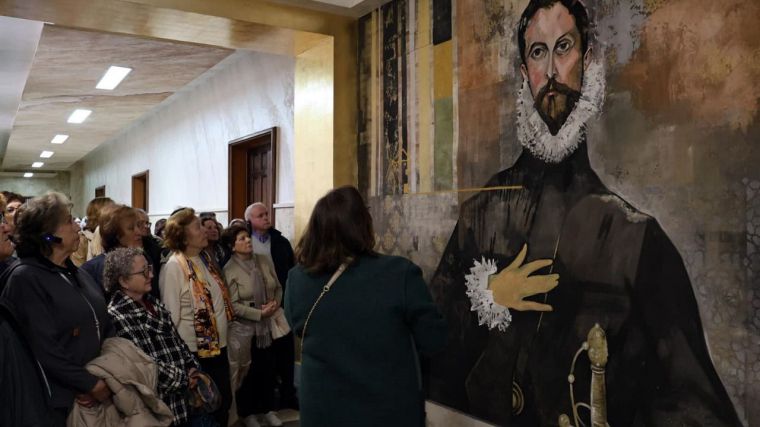 Más de mil personas han visitado las pinturas de alta decoración que han transformado la primera planta de la Diputación de Toledo