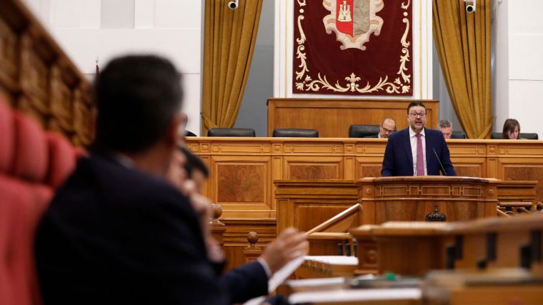 El Pleno de las Cortes regionales aprueba con los votos favorables de PSOE y PP la Ley del Consejo Social de la UCLM, la primera de 2025