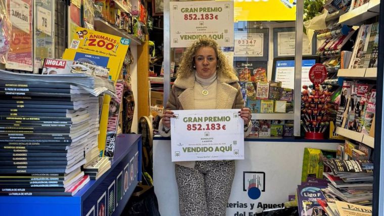 La Bonoloto deja un premio de 852.000 euros en la calle Carretería de Cuenca