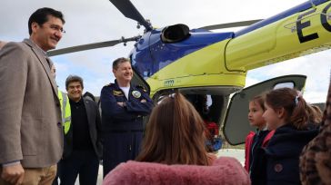 Castilla-La Mancha refuerza el servicio sanitario aéreo del SESCAM para reducir el tiempo de atención en entornos rurales