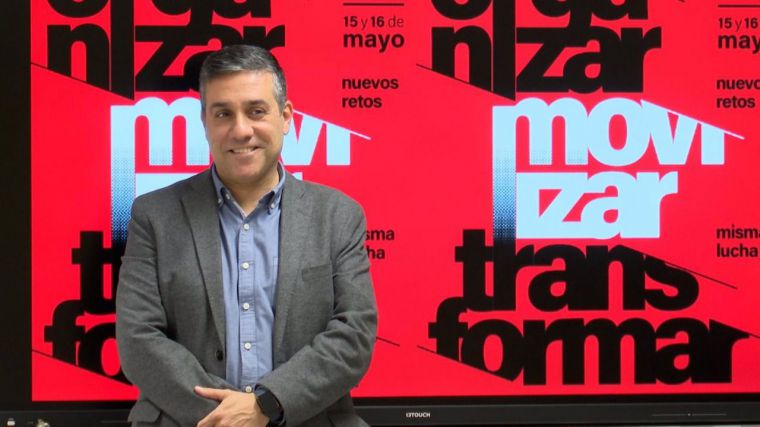 Javier Ortega, secretario de Organización de CCOO CLM, da el paso para suceder a Paco de la Rosa al frente del sindicato