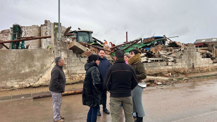 Torre de Juan Abad pedirá ser zona catastrófica tras los 'daños millonarios' causados por la borrasca Herminia