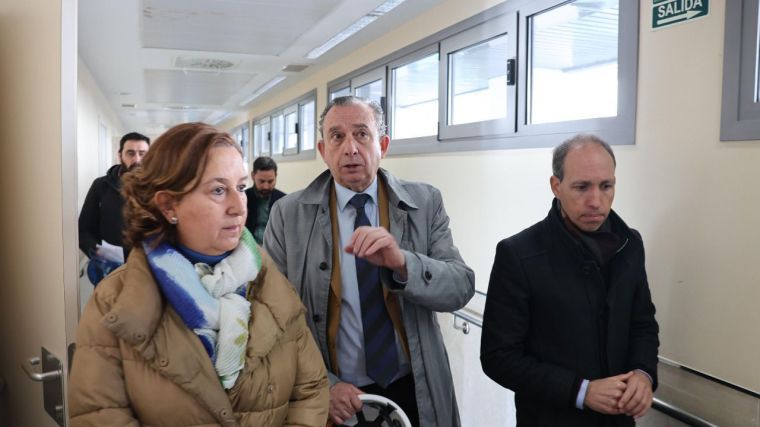 La presidenta de la Diputación de Toledo supervisa el comienzo de las obras de la Unidad de Cuidados Paliativos de la Residencia San José