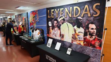 Cientos de toledanos han disfrutado de la muestra itinerante 'Museo del Deporte' en el mes de enero