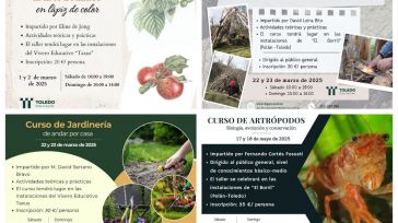 La Diputación de Toledo ofrece a los ciudadanos de la provincia un novedoso plan de formación y sensibilización medioambiental
