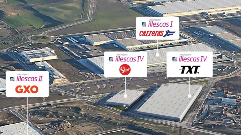 La empresa de paquetería TXT alquila una nave logística de 36.000 metros cuadrados en Illescas (Toledo)