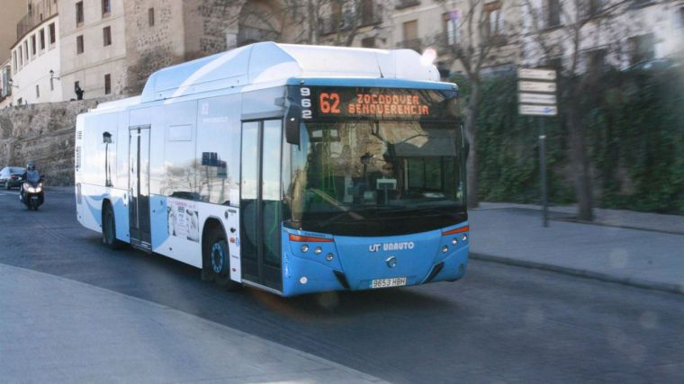 El transporte urbano subió un 9% en diciembre en Castilla-La Mancha con 1.895.000 pasajeros