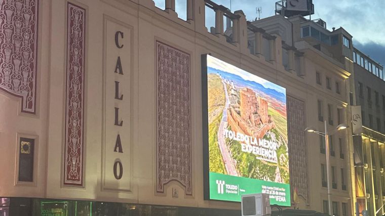 Los proyectos turísticos de la Diputación de Toledo han logrado millones de visualizaciones en pleno corazón de la capital de España