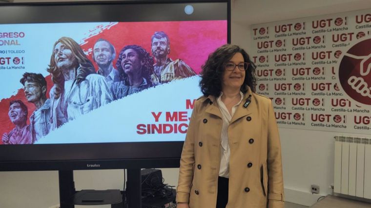 Lola Alcónez, elegida secretaria general de UGT Castilla-La Mancha con el 91,53% de los votos en su IX Congreso