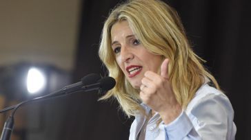 Yolanda Díaz pide a la UE que reaccione a la "ofensiva" ideológica y económica "sin precedentes" de Estados Unidos