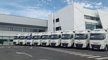 Logista incorpora a su flota 110 unidades del 'Camión del Año', el Volvo FH Aero