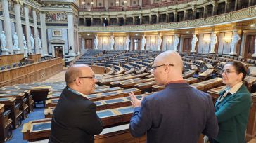 Bellido conoce los avances en accesibilidad de los parlamentos Nacional de Austria y Regional de Viena, ciudad premiada por la UE en esta materia