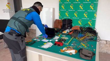 Dos detenidos por la comisión de 31 delitos contra el patrimonio en Brihuega