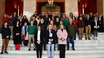Minuto de silencio en la Diputación de Toledo en el Día Europeo de las Víctimas del Terrorismo