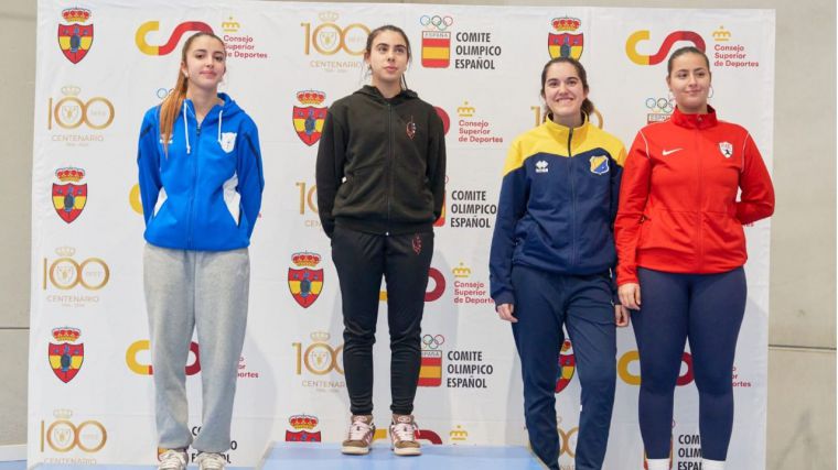 La toledana Lucía Jimeno, subcampeona de España de Sable y clasificada para el Mundial de Wuxi