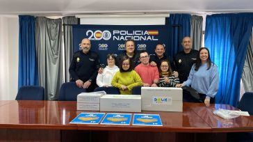 La Policía Nacional de Ciudad Real se une a la iniciativa de la Galleta Solidaria por el Día Mundial del Síndrome de Down