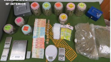 Desarticulado un punto de venta de droga en una asociación cannábica en Tarancón y detenidas dos mujeres