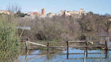 La lluvia dará tregua este lunes, pero los caudales de los ríos en Toledo y Guadalajara seguirán siendo elevados