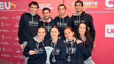Silvia Rey y el equipo femenino de la UCLM, medallas de plata en el Campeonato de España Universitario de Campo a Través