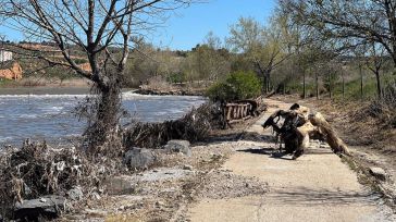 Toledo se sumará a la petición de zona catastrófica por lluvias tras supervisar daños de la senda ecológica