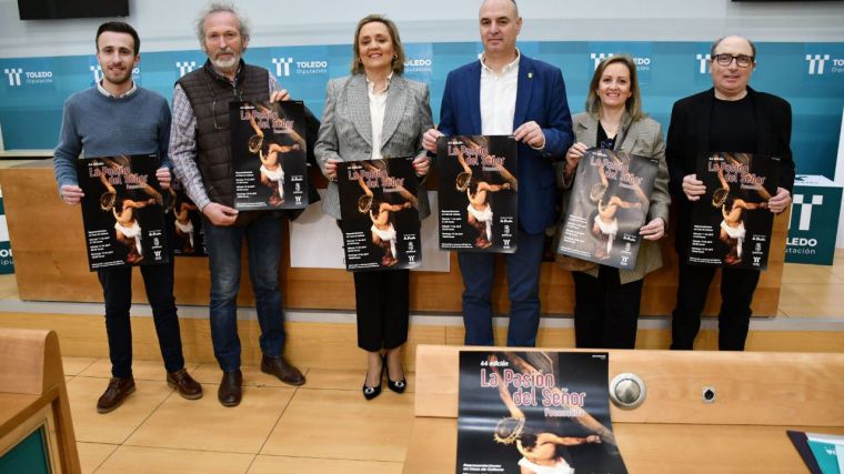 La Diputación de Toledo apoya ‘La Pasión’ de Fuensalida y destaca su valor como referente cultural de la Semana Santa en la provincia