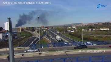 Extinguido el incendio declarado este martes en la planta de reciclaje y gestión de residuos de Marchamalo
