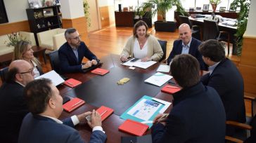 El Gobierno regional valora la alianza de Holcim, IGNIS P2X y Exolum para abanderar desde CLM la descarbonización de la industria cementera y del transporte aéreo
