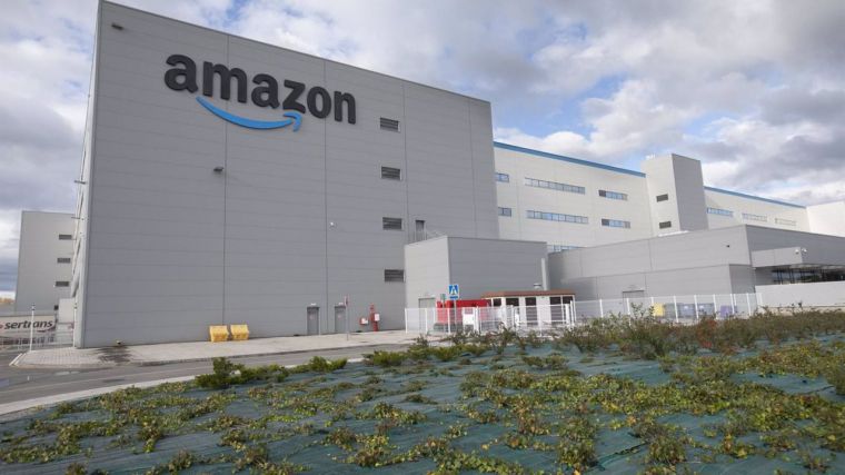 Amazon eleva sus ingresos por encima de los 8.000 millones en España en 2024, un 12,6% más