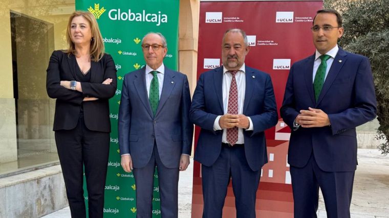 Globalcaja y la UCLM refuerzan su alianza con un convenio de tres millones para impulsar la actividad académica