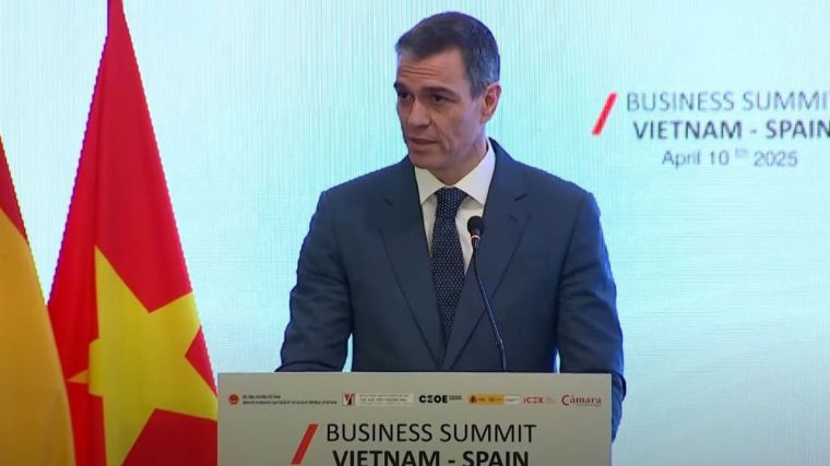 Sánchez celebra la pausa de 90 días de los aranceles de Trump: 'Nos parece una puerta a la negociación'